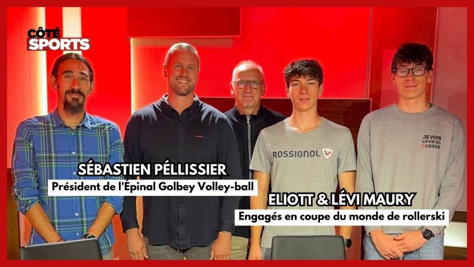 Côté Sports : Sébastien Pellissier, Lévi & Eliott Maury 