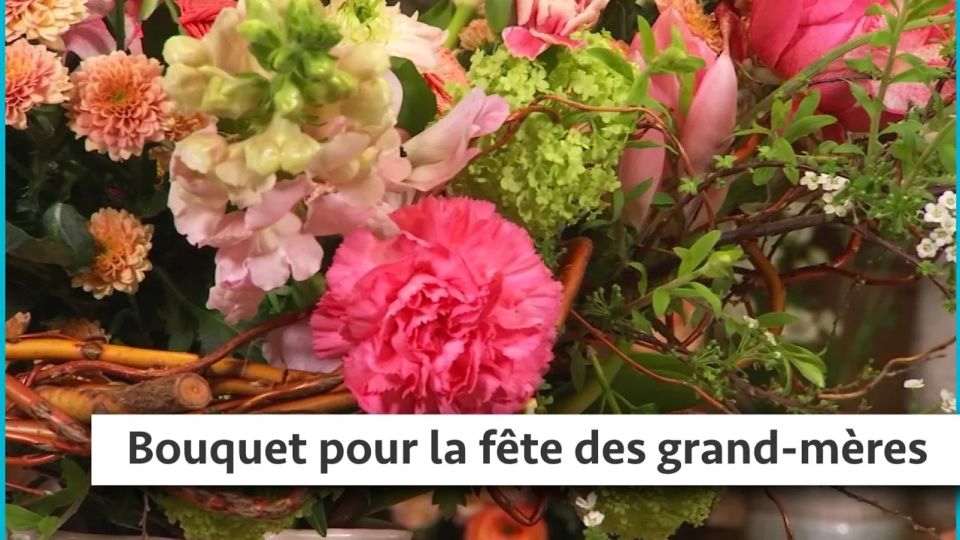 Atelier du jardin : Bouquet pour la fête des grand-mères