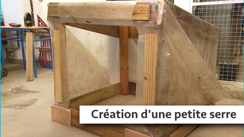Atelier du jardin : Création d'une petite serre