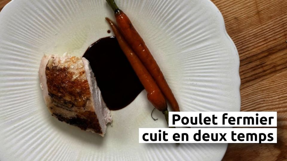 A feu doux : L'imprimerie #04 Poulet fermier cuit en deux temps