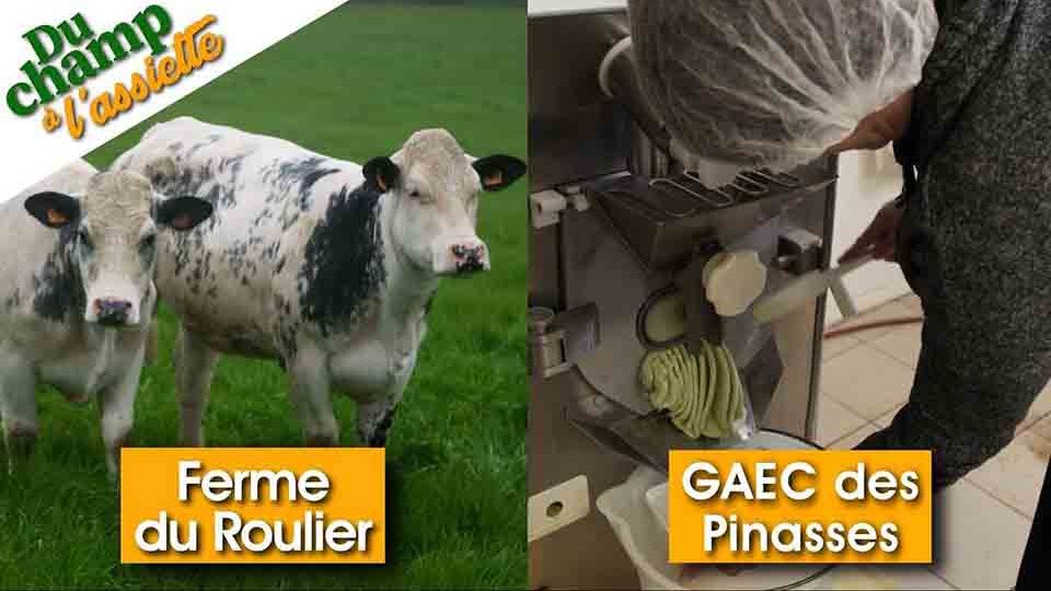 Du Champ à l'assiette : au GAEC des Pinasses et à la Ferme du Roulier