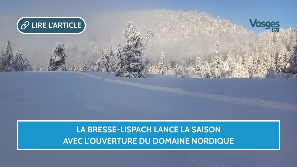 La Bresse-Lispach lance la saison avec l’ouverture du domaine nordique