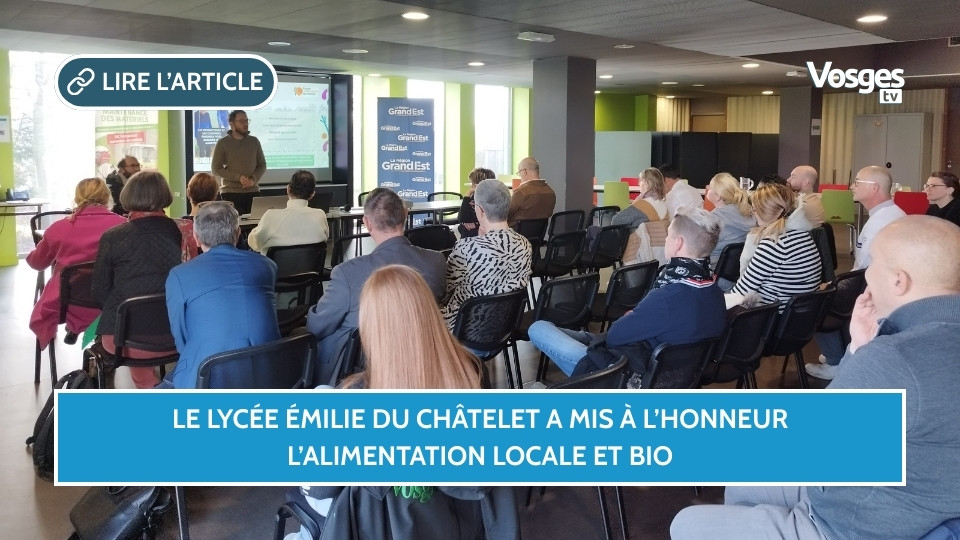 Le lycée Émilie du Châtelet a mis à l’honneur l’alimentation locale et bio