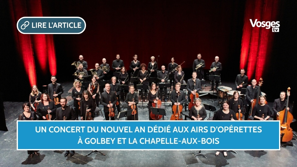 Un Concert du Nouvel An dédié aux airs d’opérettes à Golbey et La Chapelle-aux-Bois