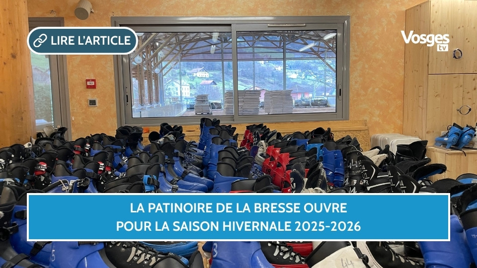 La patinoire de La Bresse ouvre pour la saison hivernale 2025-2026