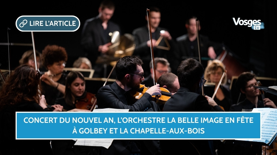 Concert du Nouvel An, l’Orchestre la belle image en fête à Golbey et La Chapelle-aux-Bois