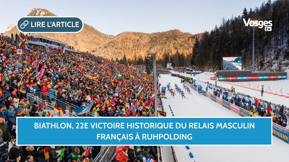 Biathlon, 22e victoire historique du relais masculin français à Ruhpolding