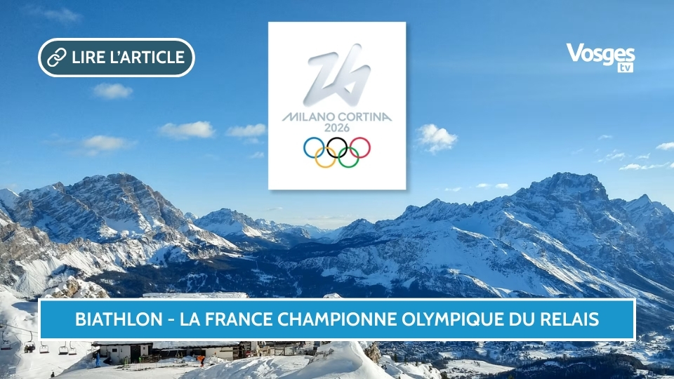 Biathlon : la France championne olympique du relais