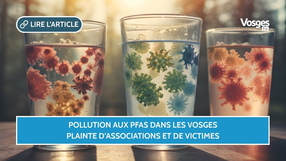 Pollution aux PFAS dans les Vosges : plainte d’associations et de victimes