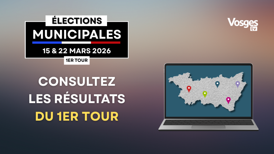 Municipales 2026 : suivez la soirée du 1er tour en direct sur Vosges Télévision
