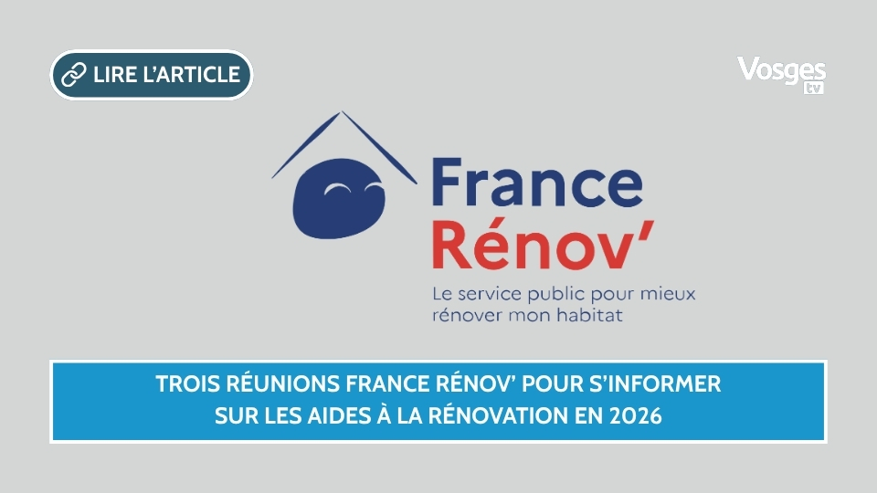 Trois réunions France Rénov’ pour s’informer sur les aides à la rénovation en 2026