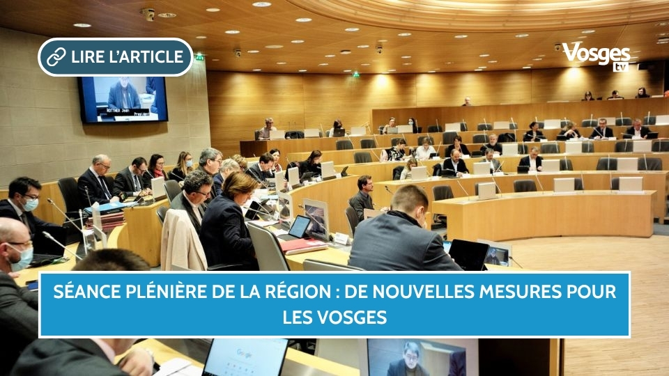 Conseil régional : plus de 2,3 millions d’euros injectés dans l’économie et les territoires vosgiens