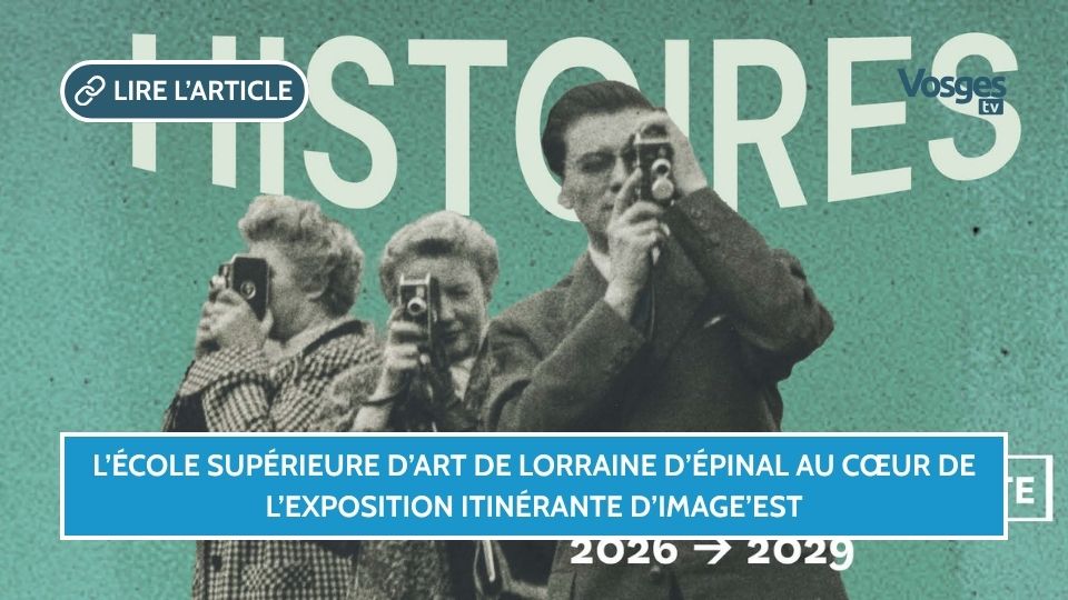 L’École supérieure d’art de Lorraine d’Épinal au cœur de l’exposition itinérante d’Image’Est