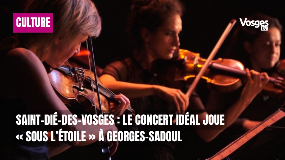 Saint-Dié-des-Vosges : Le Concert Idéal joue « Sous l’étoile » à Georges-Sadoul