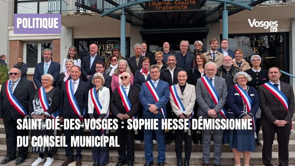 Saint-Dié-des-Vosges : Sophie Hesse démissionne du conseil municipal