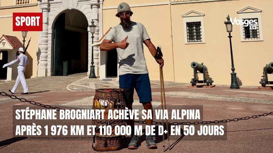 Stéphane Brogniart achève sa Via Alpina après 1 976 km et 110 000 m de D+ en 50 jours