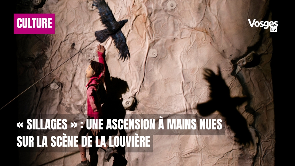« Sillages » : une ascension à mains nues sur la scène de La Louvière