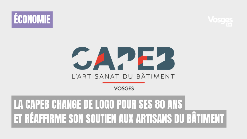 La CAPEB change de logo pour ses 80 ans et réaffirme son soutien aux artisans du bâtiment