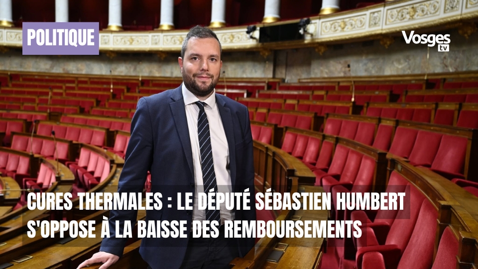 Cures thermales : le député Sébastien Humbert s'oppose à la baisse des remboursements