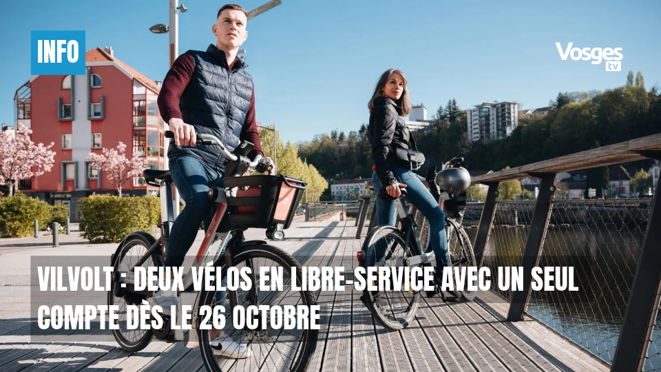 Vilvolt : deux vélos en libre-service avec un seul compte dès le 26 octobre