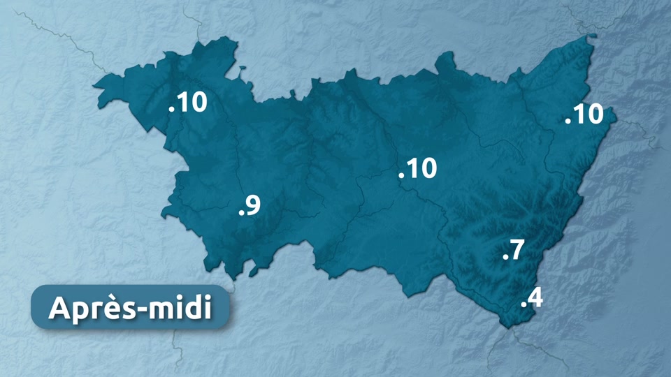 Météo de mercredi 14 janvier