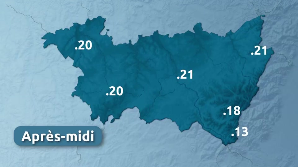 Météo de mercredi 9 septembre